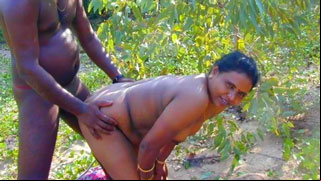 Mature Couple Can't Wait To Go In the Forest To Have Sex 