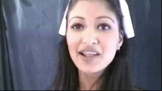 Beautiful Desi Nurse Takes Care of Her Patient 